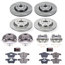 PowerStop OE Stock Replacement Low-Dust Ceramic Brake Pad, Rotor and Caliper Kit