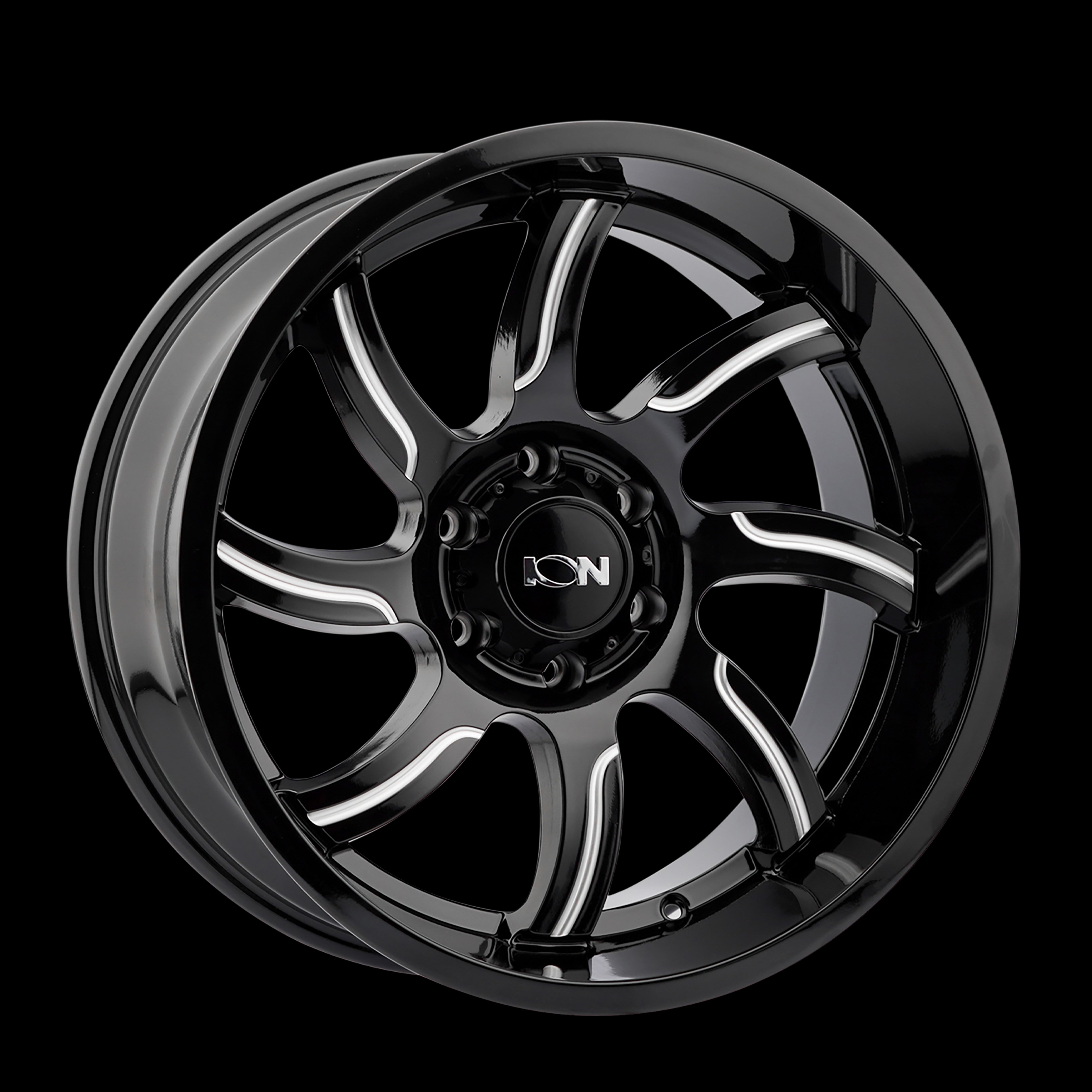 20x9 ION 151 Gloss Black Milled 8x170 ET18 Wheel Rim