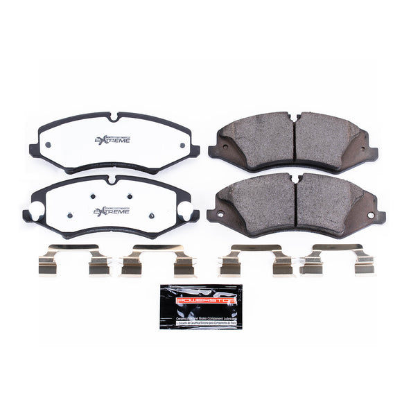 PowerStop Z36 Truck And Tow Carbon-Fiber Ceramic Brake Pads With Hardware