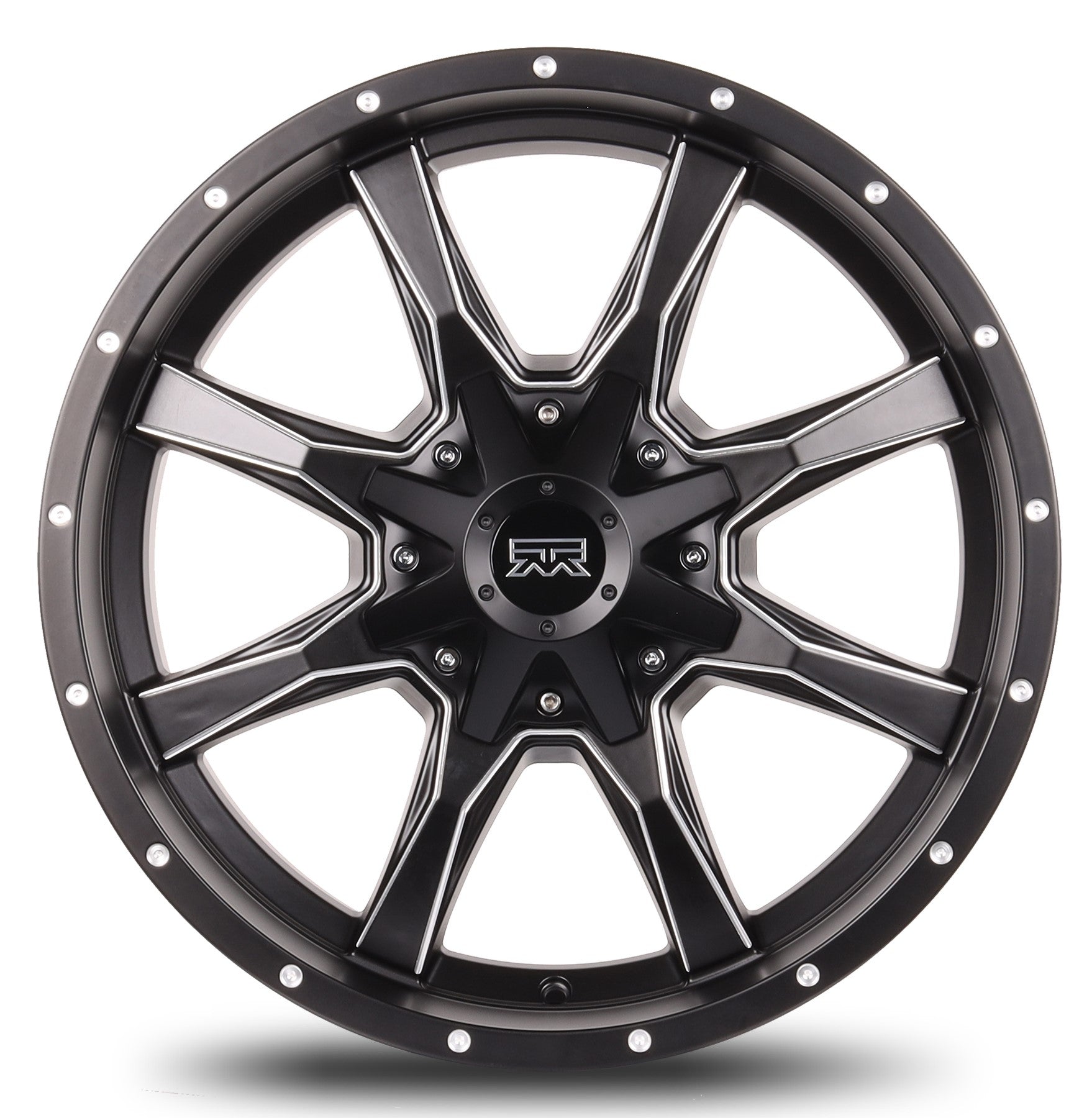 20x9 Mudder Trucker MT513 Black Milled 5x139.7 5x5.5 5x150 ET18 Wheel