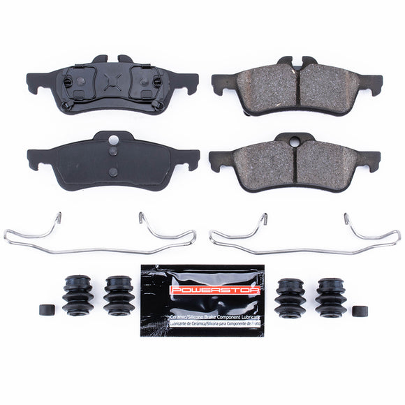 PowerStop Z23 Evolution Sport Carbon-Fiber Brake Pads With Hardware
