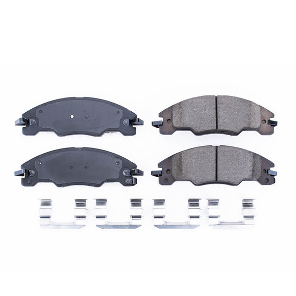 PowerStop Z17 Evolution Ceramic Brake Pads With Hardware