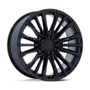 22X9 Performance Replicas PR223 Gloss Black 6x139.7 ET28 Wheel Rim