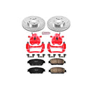 PowerStop Z23 Daily Driver Carbon-Fiber Ceramic Pads Drilled & Slotted Rotor & C