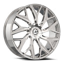 24x9 Azara AZA-527 Nano Chrome 5x115/120 ET32 wheel/rim