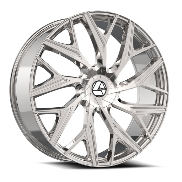 24x9 Azara AZA-527 Nano Chrome 5x115/120 ET32 wheel/rim