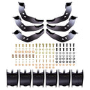 Westin PRO TRAXX 5 Oval Nerf Step Bars Polished Stainless Steel 21-54140