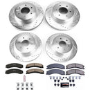 PowerStop Z23 Daily Driver Carbon-Fiber Ceramic Brake Pad and Drilled & Slotted