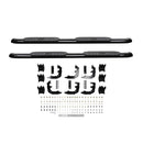 Westin PRO TRAXX 4 Oval Nerf Step Bars Powder Coated Black Steel 21-24095