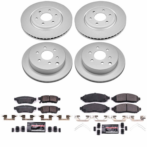 Z23 Daily Driver Premium Carbon-Fiber Ceramic Brake Pad and Fully Coated Rotor K