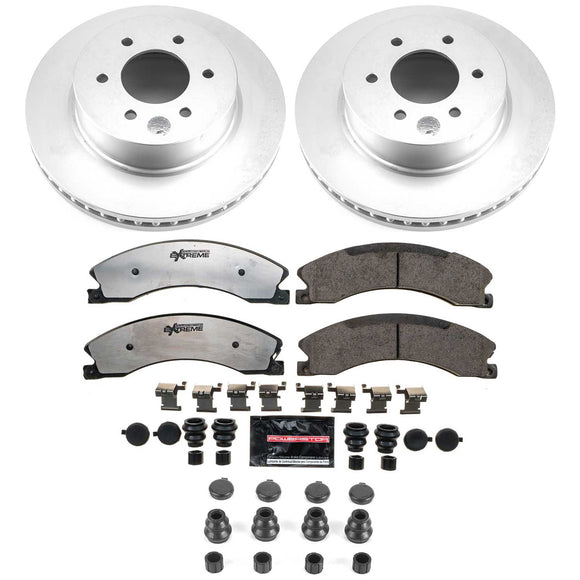 Z36 Truck & Tow Premium Carbon-Fiber Ceramic Brake Pad and Fully Coated Rotor Ki