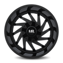 20x12 Hardrock Crusher Gloss Black 5x139.7/150 ET-44 wheel/rim
