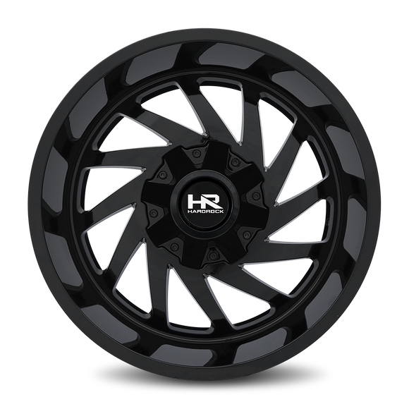 20x12 Hardrock Crusher Gloss Black 5x139.7/150 ET-44 wheel/rim