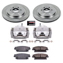 PowerStop OE Stock Replacement Low-Dust Ceramic Brake Pad, Rotor and Caliper Kit