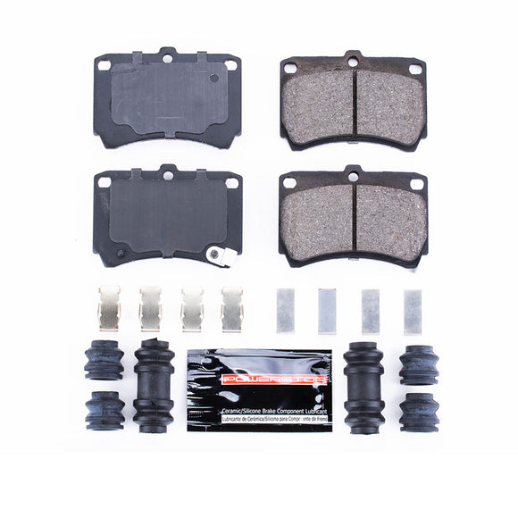 PowerStop Z23 Evolution Sport Carbon-Fiber Brake Pads With Hardware