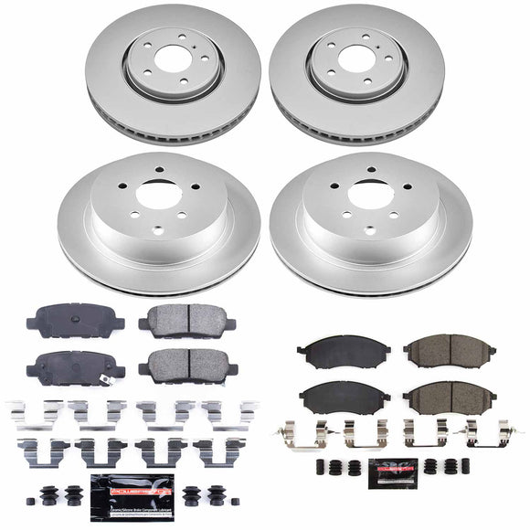 Z23 Daily Driver Premium Carbon-Fiber Ceramic Brake Pad and Fully Coated Rotor K