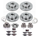 PowerStop OE Stock Replacement Low-Dust Ceramic Brake Pad, Rotor and Caliper Kit