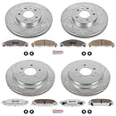 PowerStop Z26 Street Performance Ceramic Brake Pad and Drilled & Slotted Rotor K