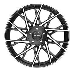 17X7.5 Motiv 430MB Maestro Black/Machined 5x114.3/120 ET40 wheel/rim