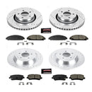 PowerStop Z23 Daily Driver Carbon-Fiber Ceramic Brake Pad and Drilled & Slotted
