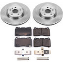 PowerStop OE Stock Replacement Low-Dust Ceramic Brake Pad and Rotor Kit