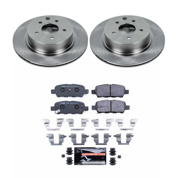 PowerStop Track Day Spec High-Performance Brake Pad and Rotor Kit
