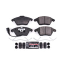 PowerStop Z23 Evolution Sport Carbon-Fiber Brake Pads With Hardware
