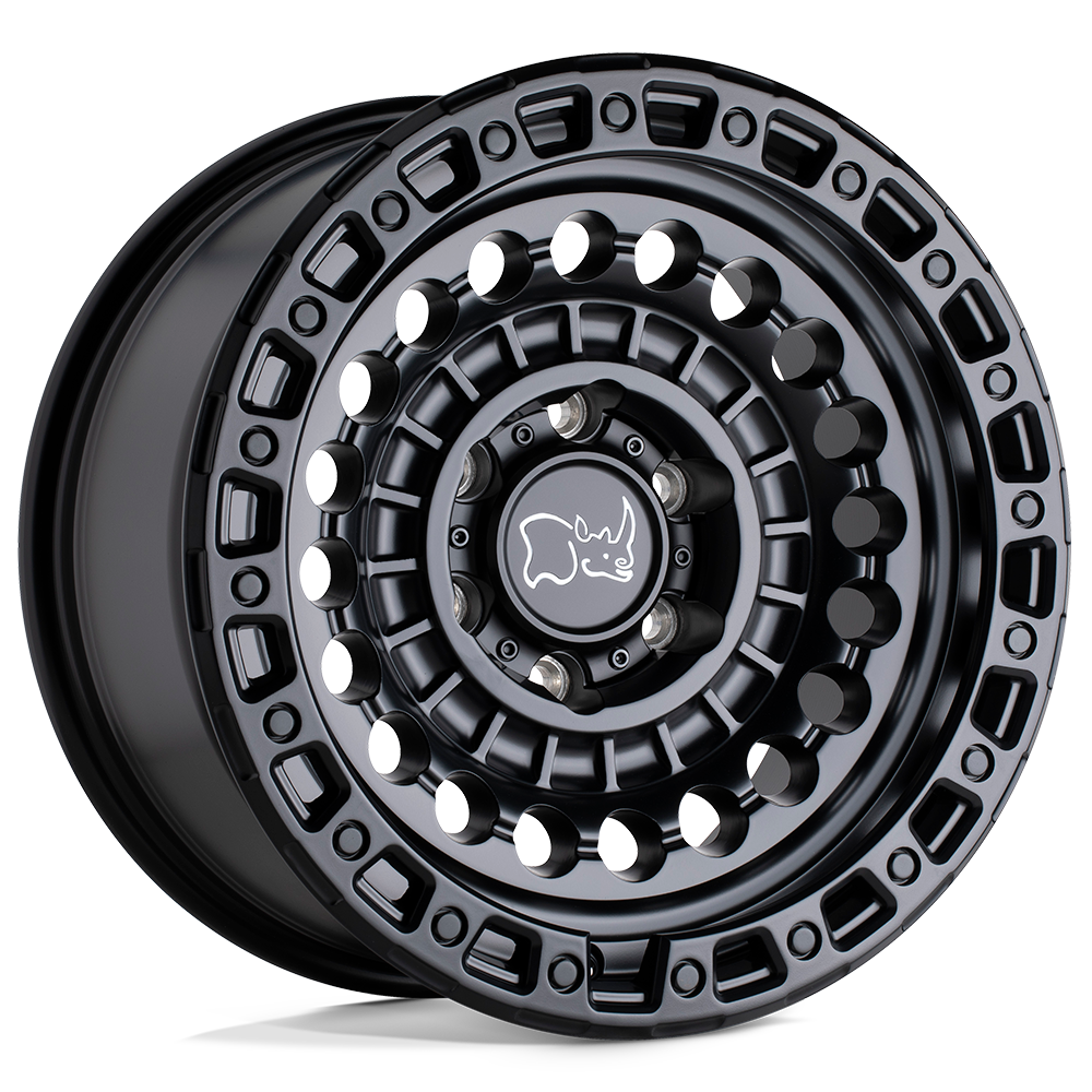 Micky Thompson Racing Rims 20x9.5 Black Rhino Sentinel Matte Black 8x180 ET-18.00 CB124.20 Wheel ...