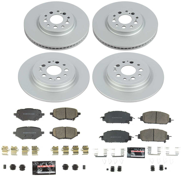 Z23 Daily Driver Premium Carbon-Fiber Ceramic Brake Pad and Fully Coated Rotor K