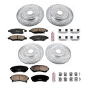 PowerStop Z23 Daily Driver Carbon-Fiber Ceramic Brake Pad and Drilled & Slotted
