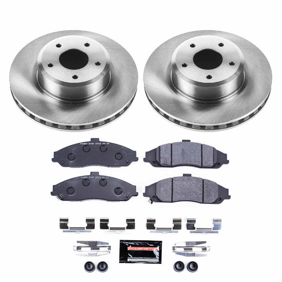 PowerStop Track Day High-Performance Brake Pad and Rotor Kit