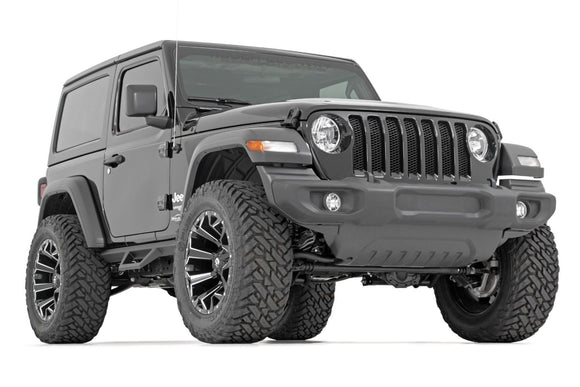 Rough Country 2.5" Lift Kit Coils For Jeep Wrangler JL 4WD 2024