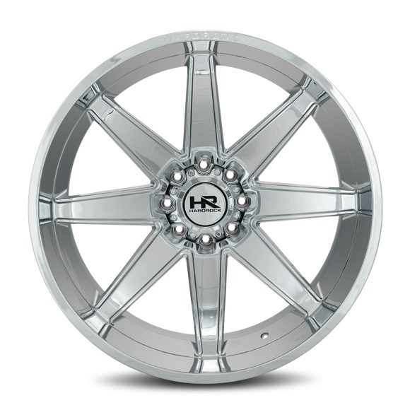 26x14 Hardrock Painkiller XPosed Chrome 8x180 ET-76 wheel/rim