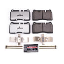PowerStop Z26 Street Performance Carbon-Fiber Ceramic Brake Pads With Hardware