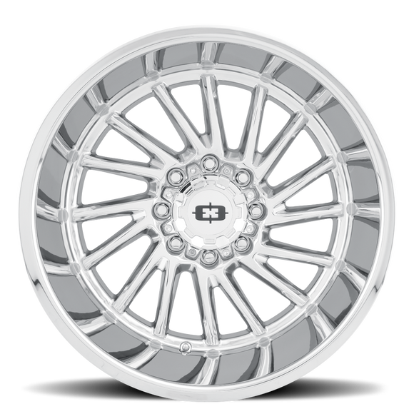22X10 Vision Rapier Chrome 5x139.7 5x5.5 ET-19 Wheel Rim