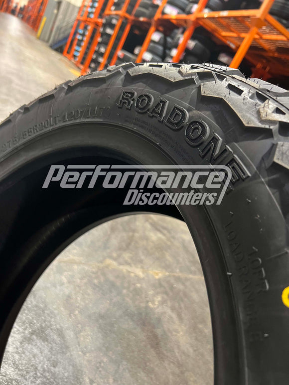 LT275/60R20 RoadOne Cavalry M/T X 123/120Q BW E/10 275 60 20 2756020