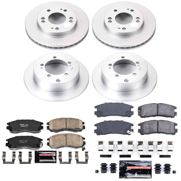 Z23 Daily Driver Premium Carbon-Fiber Ceramic Brake Pad and Fully Coated Rotor K
