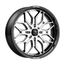 18X7 Msa Offroad Wheels M47 Sniper Black 4X137 ET10 Wheel Rim