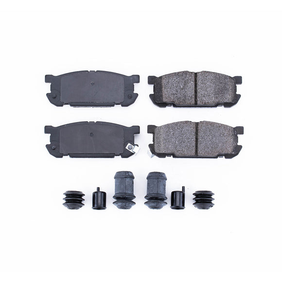 PowerStop Z17 Evolution Ceramic Brake Pads With Hardware