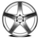22x10 Select Precision Alloys Spectrum Silver Machined 6x139.7 ET19 Wheel