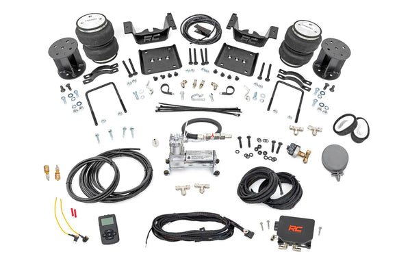 Air Spring Kit w/compressor - Wireless Controller - 5 Inch Lift Kit - Chevy/GMC