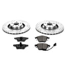 PowerStop Z23 Daily Driver Carbon-Fiber Ceramic Brake Pad and Drilled & Slotted