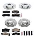 PowerStop Z23 Daily Driver Carbon-Fiber Ceramic Brake Pad and Drilled & Slotted
