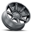 17x8.5 G-FX TR23 Matte Black 5x127/139.7 ET-6 wheel/rim