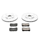 PowerStop Z23 Daily Driver Carbon-Fiber Ceramic Brake Pad and Drilled & Slotted
