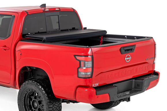 Rough Country Hard Low Profile Bed Cover 5' Bed For Nissan Frontier 2224