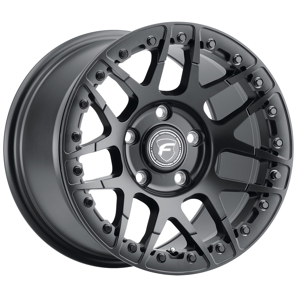 15x10 Forgestar F14 Beadlock Satin Black 5x120 Et45 Wheel Rim 