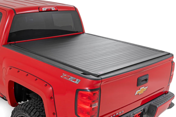 Rough Country Hard Roll Up Bed Cover For 5'9" Bed Chevy GMC 1500 14-18
