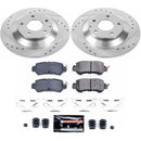 PowerStop Z23 Daily Driver Carbon-Fiber Ceramic Brake Pad and Drilled & Slotted