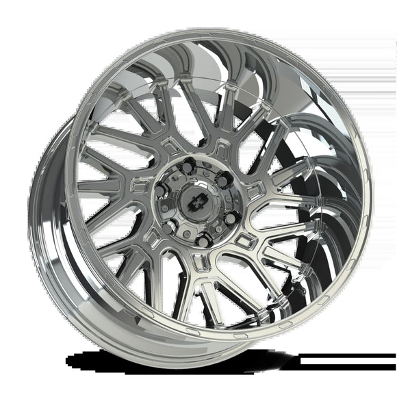 22x12 Vision 404 Chrome 6x139.7 ET-51 wheel/rim